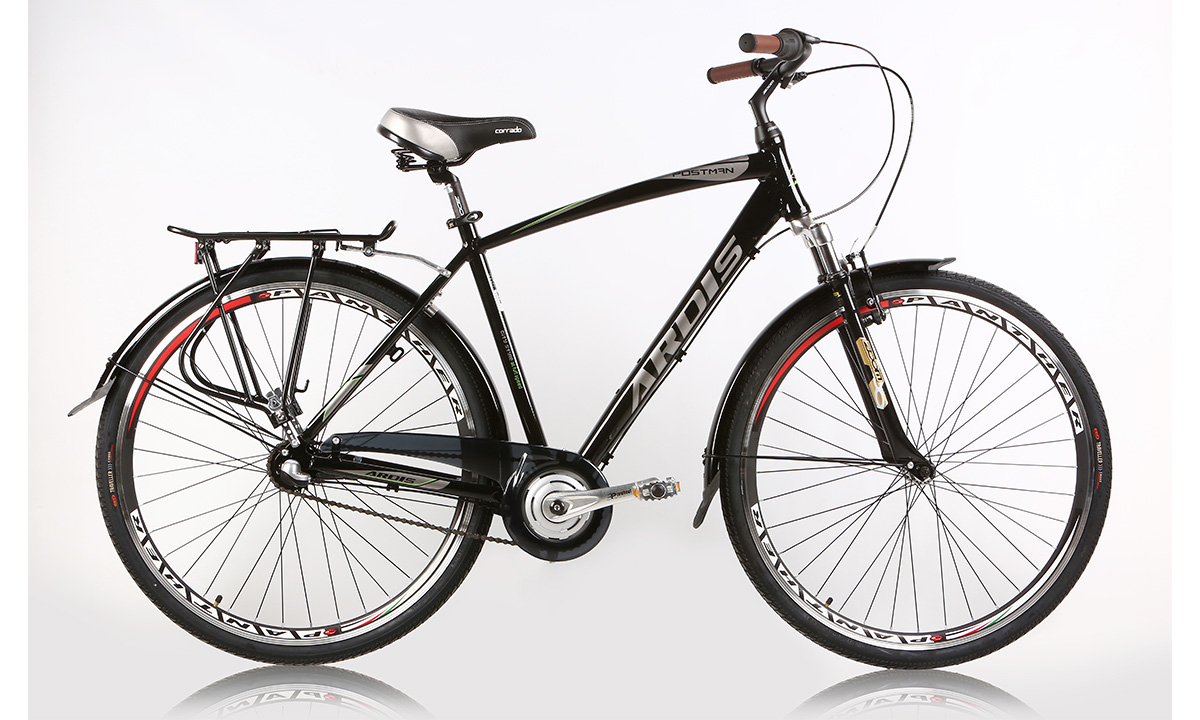 Фотография Велосипед ARDIS  POSTMAN 28" 2021 размер L black